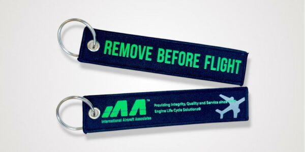 Porte-clés Transfert Print personnalisé avec impression haute définition – International Aircraft